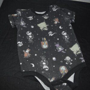 Nightmare before Christmas 12 months onesie